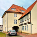 Glückstadt, historisches Wohnhaus am Marktplatz