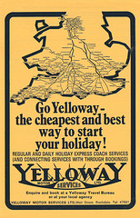 Yelloway Holiday Services leaflet 1970