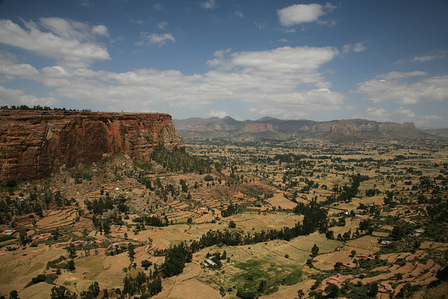 Erar to Shimbrety trek - view from the top