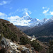 Khumbu, Ama Dablam (6814m) above the Valley of Dudh-Kosi