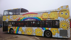 Stagecoach open toppers in Skegness - April 2018