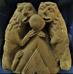 salisbury museum,, c12 carving from old sarum cathedral (8)