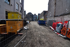 Building work on the Catherinasteeg