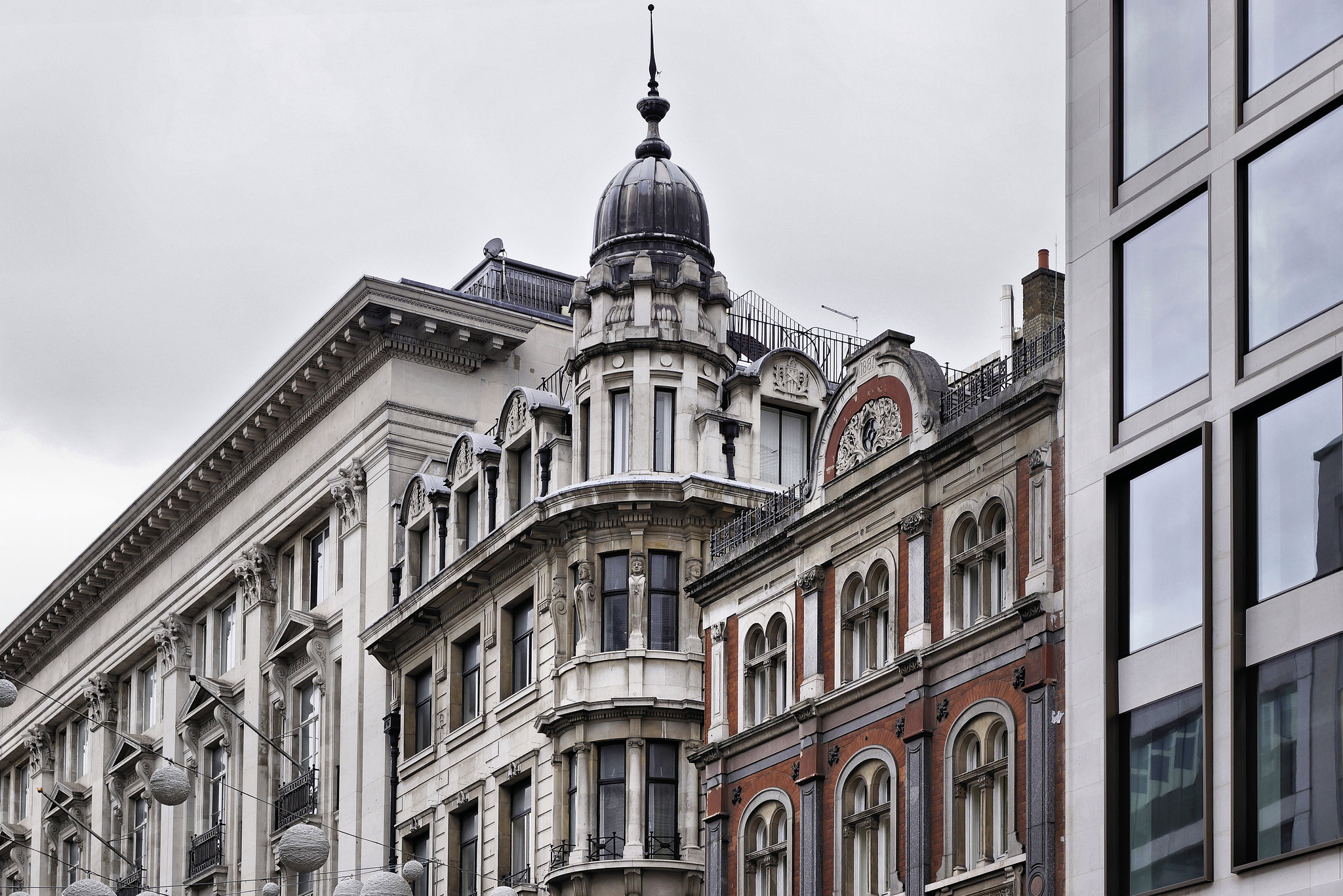 Near Oxford Circus – Oxford Street at Market Court, Fitzrovia, London, England