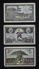 Group 03 A - Notgeld collage C1918 - 1920s