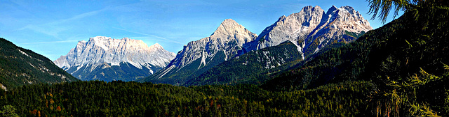 Sunrise on Mount Zugspitze. ©UdoSm