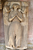 Gisant (XIIIe-XIVe s.) de l'abbaye de Josaphat à Lèves - Eure-et-Loir