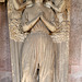 Gisant (XIIIe-XIVe s.) de l'abbaye de Josaphat à Lèves - Eure-et-Loir