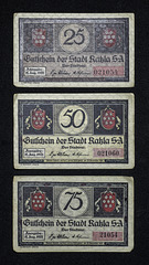 Group 03 B - Notgeld collage C1918 - 1920s