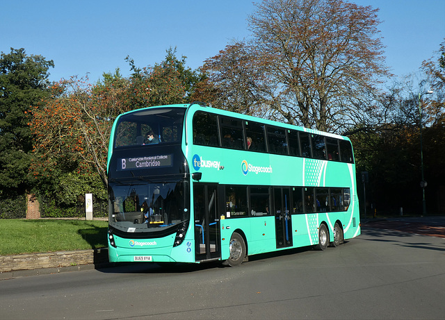 Stagecoach East 13902 (BU69 XYA) in Cambridge - 1 Sep 2020 (P1070522)