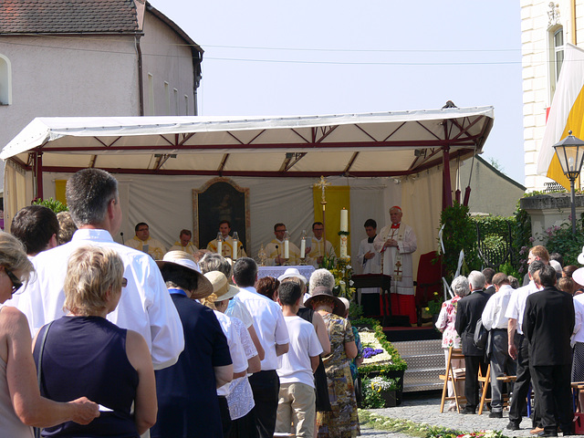 Blick zum Altar