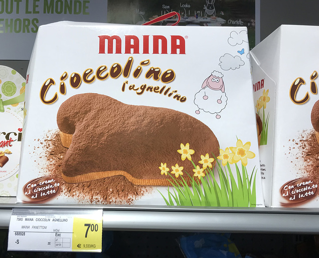 Belgian supermarket food