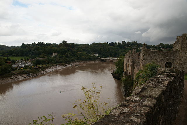 View From Chepstow Castle