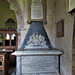 penshurst church, kent (64)c18 tomb erected 1743 to the last three earls of leicester: philip, john and joceline sidney