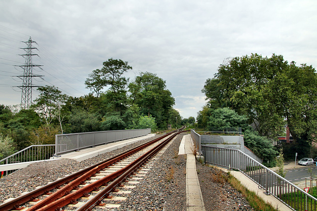 Walsumbahn, Brücke über der Skagerrakstraße (Duisburg-Neumühl) / 6.09.2020