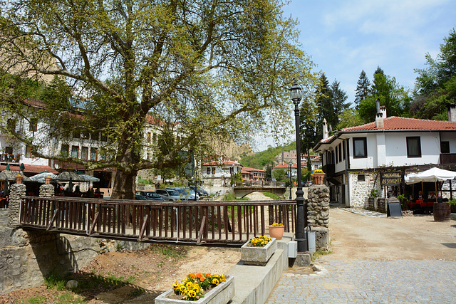 Bulgaria, The City of Melnik, The Bridge across the Dry Creek