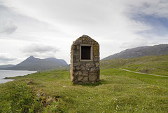 Peach and Horne memorial at Inchnadamph