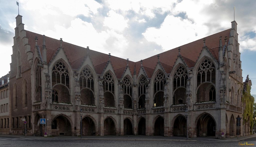 Altstadtrathaus - die unmögliche Perspektive (PiP mit Nachtaufnahme)