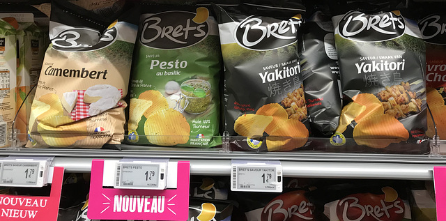 Belgian supermarket food