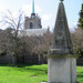 chelmsford cathedral, essex  (61)c19 memorial to n.e. of the church to george and anne wray c.1810