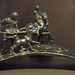 Bronze Hunting Scene in the Archaeological Museum of Madrid, October 2022