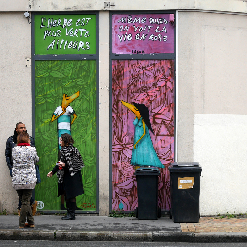 le bonheur ne gîte pas dans les couleurs complémentaires