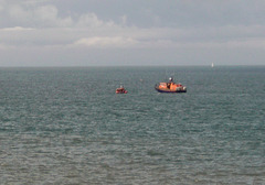 olb - two boats exercising