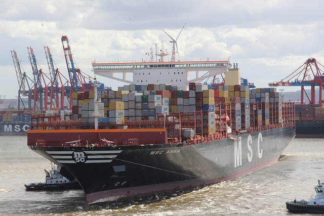 Containerriese MSC ANNA