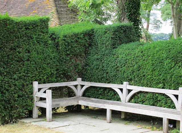 take the weight off...Great Dixter.