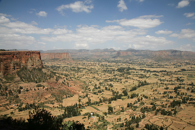 Erar to Shimbrety trek - view from the top