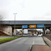 Alsumer Straße mit A42-Autobahnbrücke (Duisburg-Beeck) / 8.01.2022