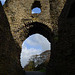 Cornwall, Launceston Castle Wall