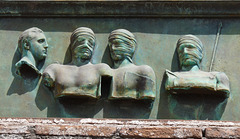 Pompeii- Detail of Plinth of the Centaur Statue