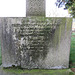 tissington church, derbs (24)c20 cross over tomb of sir richard fitzherbert +1906