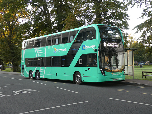 Stagecoach East 13906 (BU69 XYF) in Cambridge - 1 Sep 2020 (P1070400)