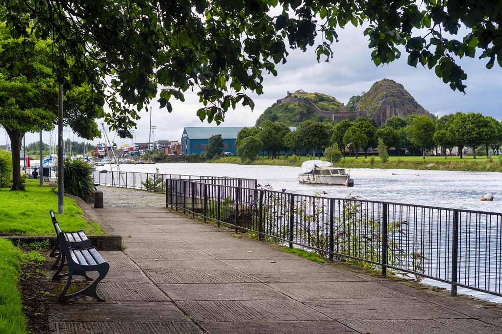 River Leven and Dumbarton Rock