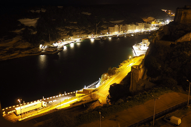 Bonifacio Harbor at Night