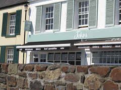 Well known family own shops both sides of the river