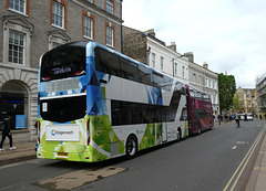 Stagecoach East 86006 (BV23 NRL) and 10790 (SN66 VZM) in Cambridge - 15 May 2023 (P1150506)