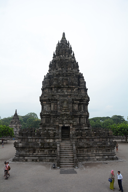 Indonesia, Java, The Temple of Shiva in the Temple Compound of Prambanan