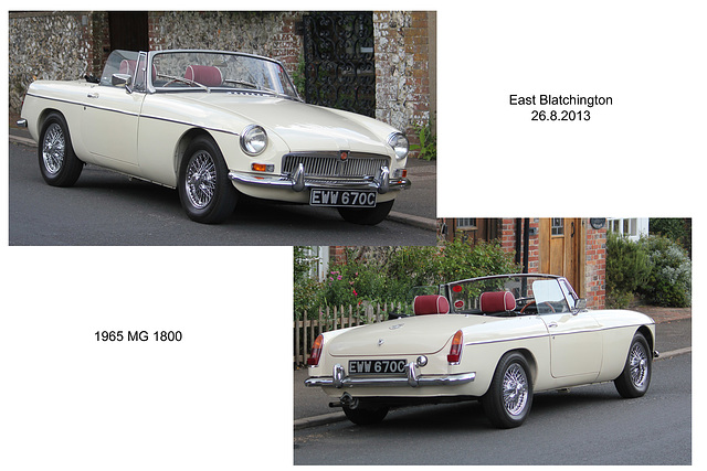 1965 MG East Blatchington 23 8 2013