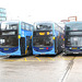 Konectbus (Go-Ahead Group) buses in Norwich - 9 Feb 2024 (P1170371)