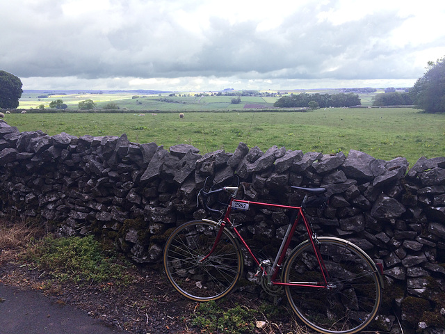 Raleigh Clubman and the scenery