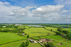 Green fields as summer approaches