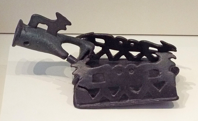 Iberian Fire Shovel in the Archaeological Museum of Madrid, October 2022