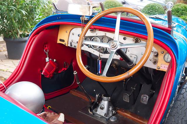 Classic Car Cockpit