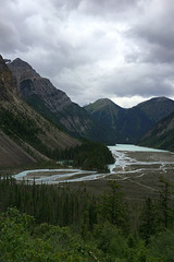 Kinney Lake and the Robson River from Whitehorn Hill