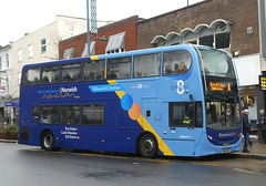 Konectbus (Go-Ahead Group) 635 (SN65 OAX) in Norwich - 9 Feb 2024 (P1170430)