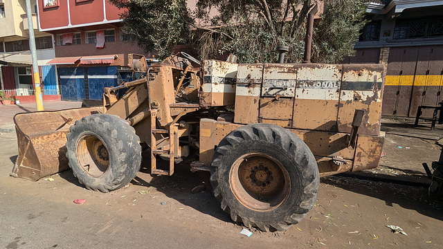 Machinerie lourde à la marocaine