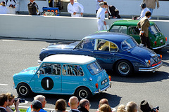 Goodwood Revival Sept 2015 Mini Jaguar Mini 1 XPro1